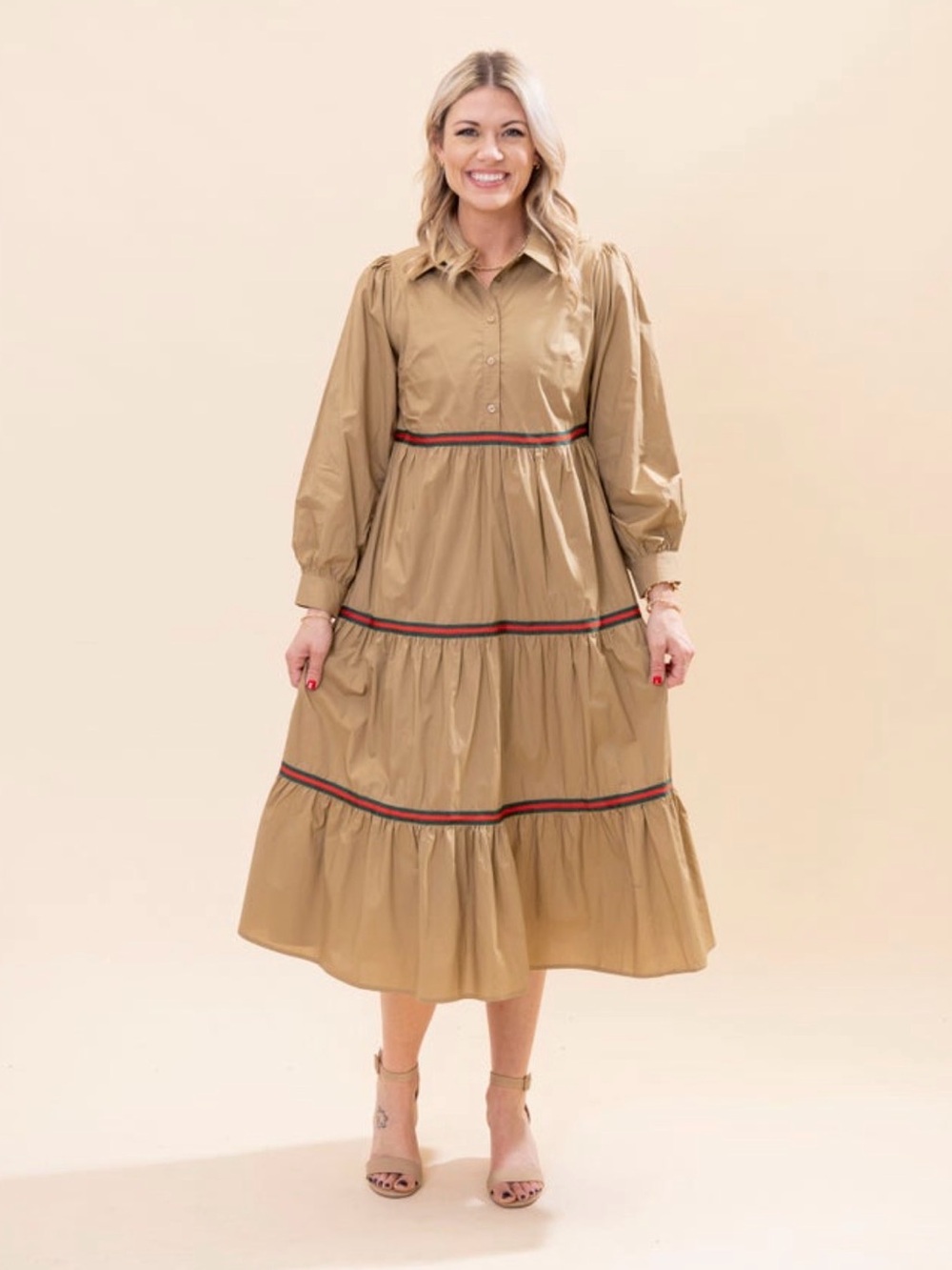 NEW Cotton Tiered Dress